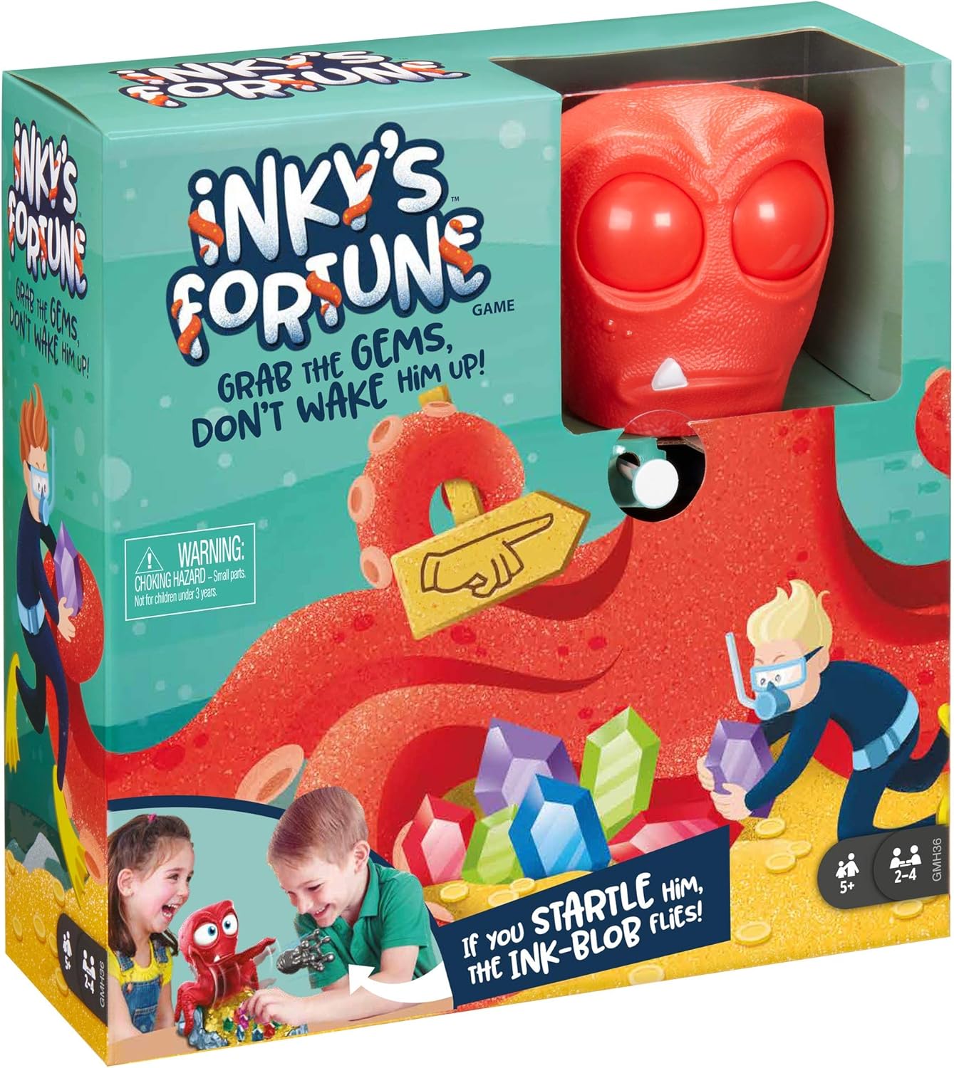 Mattel Games Inky’s Fortune Kids’ Game for 5 Years Old & Up