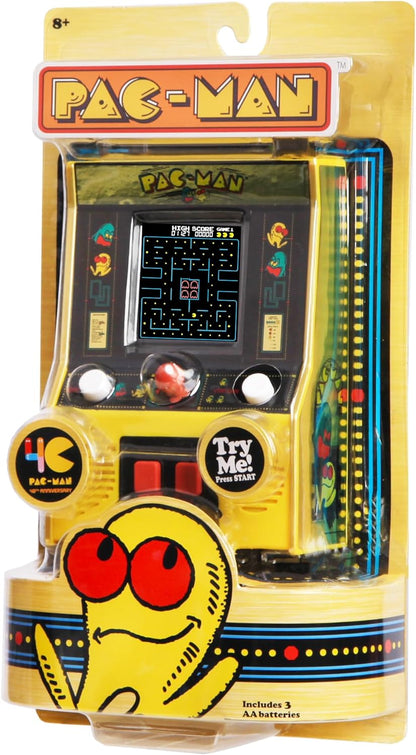 Basic Fun 09530 Classics Pac-Man Color LCD Retro Mini Arcade Spiel