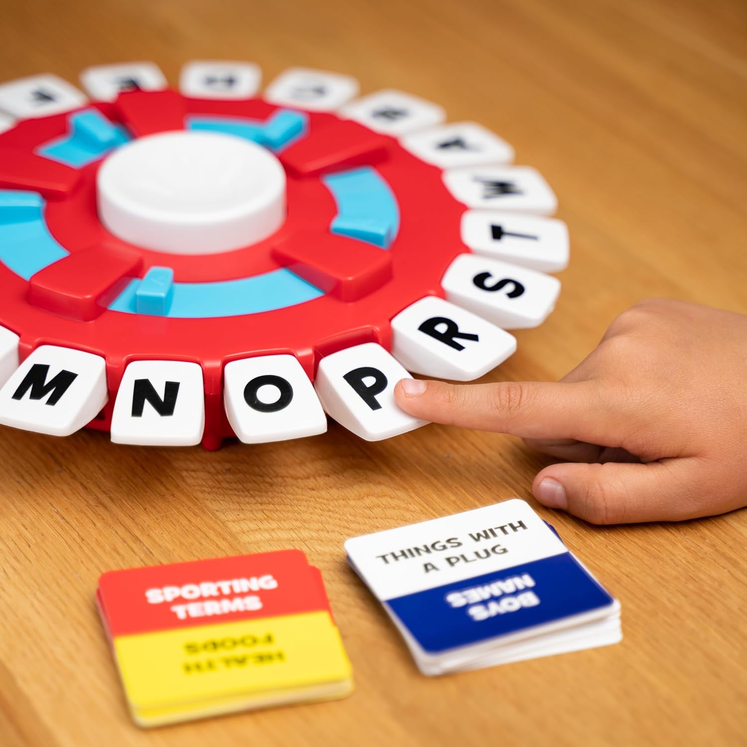 Ideal , Think Words: The Quick Thinking, Letter Pressing Game!, Family Games, for 2-8 Players, Ages 8+
