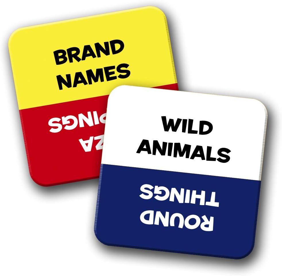 Ideal , Think Words: The Quick Thinking, Letter Pressing Game!, Family Games, for 2-8 Players, Ages 8+