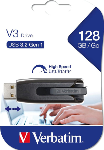 Verbatim 49189 128GB V3 Store n Go USB 3.0 Flash Drive