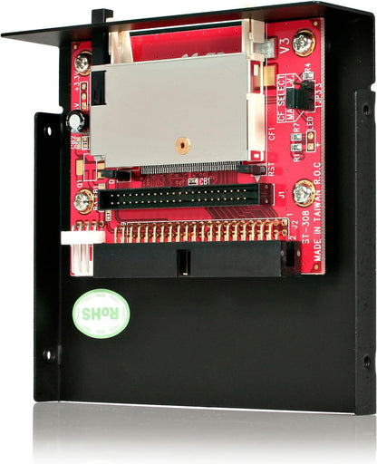 StarTech.com 3.5in Drive Bay IDE to Single CF SSD Adapter Card Reader (35BAYCF2IDE