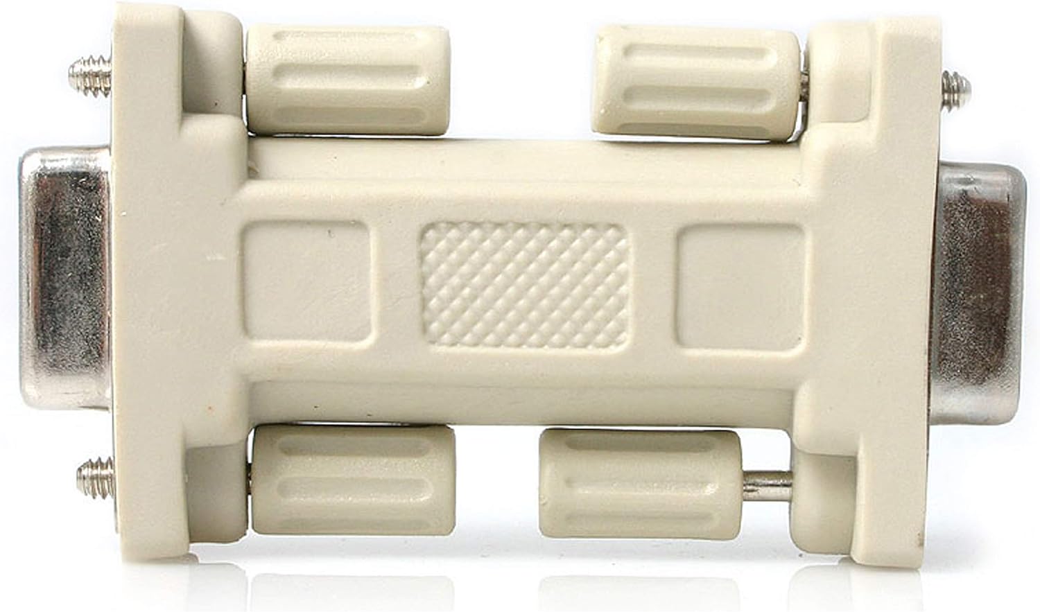 StarTech.com NM9FF DB9 RS232 Serial Null Modem Adapter, F/F, Null Modem Adapter, DB-9 (F) to DB-9 (F), White