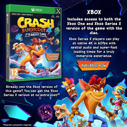 Crash Bandicoot™ 4: It’s About Time (Xbox One) (incl. Xbox Series X|S Digital Upgrade)