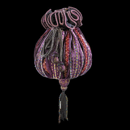 The Noble Collection Hermione Granger Bag - 8in (20cm) Small Purple Bag - Officially Licensed Harry Potter Film Set Movie Toy - Gifts for Family, Friends & Harry Potter Fans