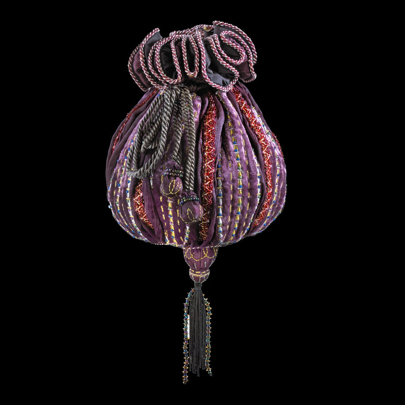 The Noble Collection Hermione Granger Bag - 8in (20cm) Small Purple Bag - Officially Licensed Harry Potter Film Set Movie Toy - Gifts for Family, Friends & Harry Potter Fans