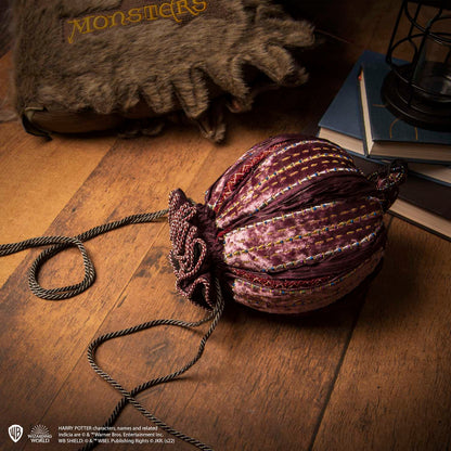 The Noble Collection Hermione Granger Bag - 8in (20cm) Small Purple Bag - Officially Licensed Harry Potter Film Set Movie Toy - Gifts for Family, Friends & Harry Potter Fans