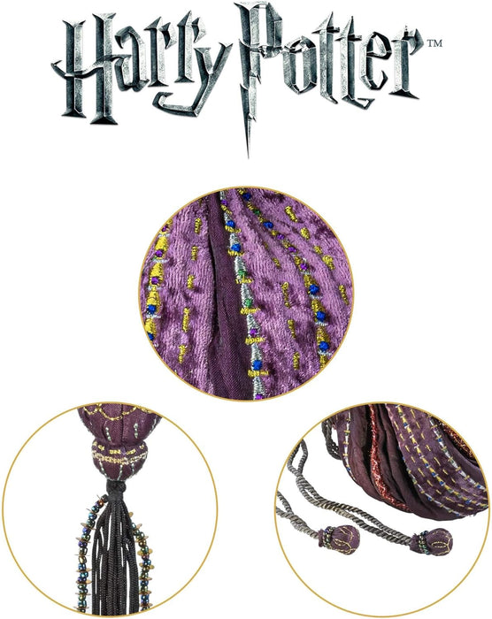 The Noble Collection Hermione Granger Bag - 8in (20cm) Small Purple Bag - Officially Licensed Harry Potter Film Set Movie Toy - Gifts for Family, Friends & Harry Potter Fans