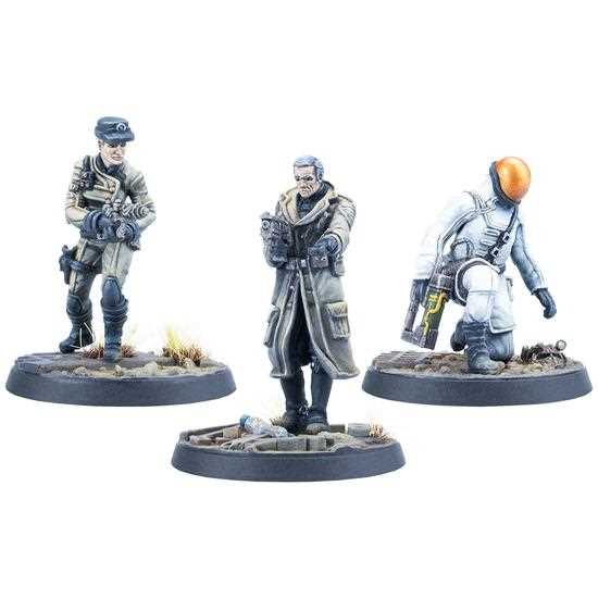 Modiphius Entertainment- Fallout-Wasteland Warfare-Enclave High Command Miniature Game, Multicolor (MUH051998