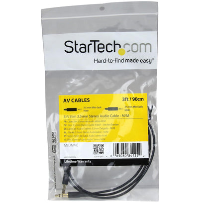 3.5Mm Slim Stereo Audio Cable