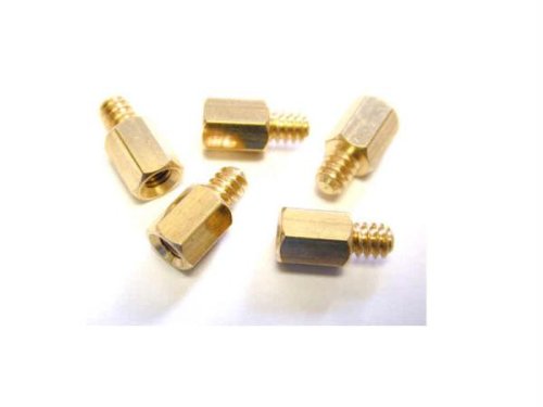 50Pk Metal Jack Screw Standoff