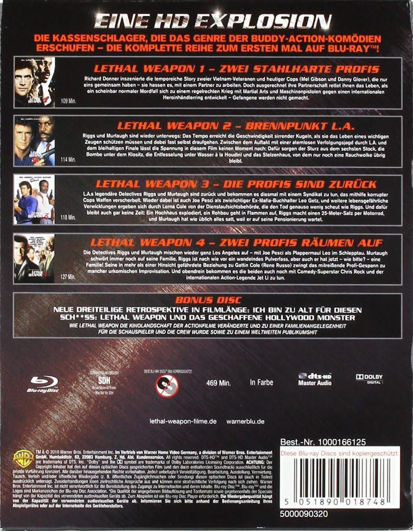 Lethal Weapon 1-4 Collection