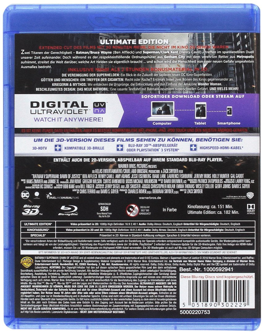 Batman v Superman: Dawn of Justice – Ultimate Edition