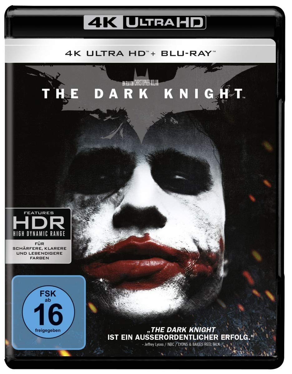 The Dark Knight (4K Ultra-HD + 2D-Blu-ray) (2-Disc Version)