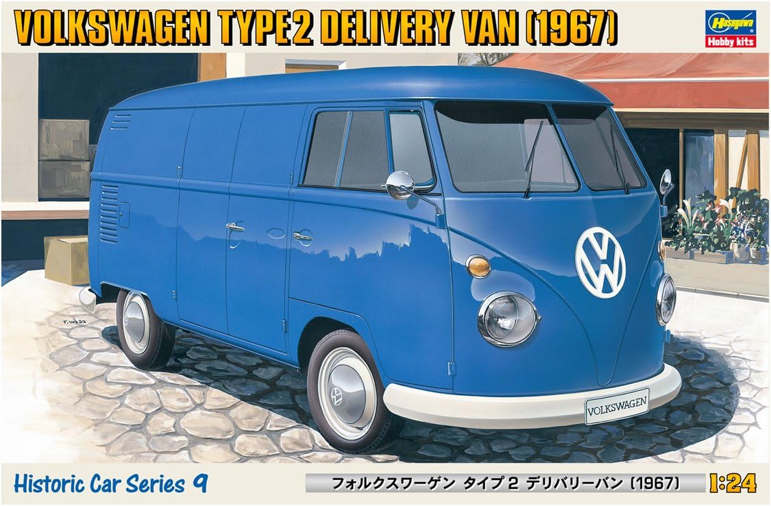 Hasegawa 1:24 Scale V.W.Type 2 Delivery Van 67 Model Kit