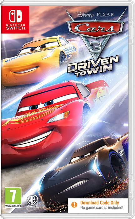 Cars 3: Driven To Win (Code in Box) (Nintendo Switch