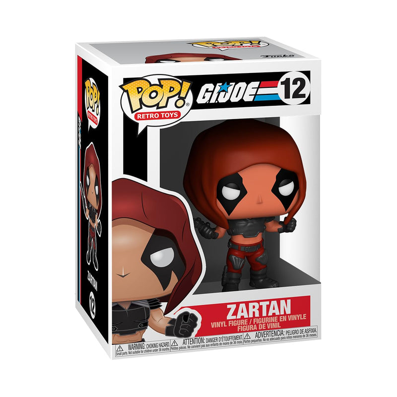 Funko POP! Vinyl: GI Joe-Zartan - 1/6 Odds for Rare Chase Variant - (Styles Vary) G.I - G.I. Joe - Collectable Vinyl Figure - Gift Idea - Official Merchandise - Toys for Kids & Adults - TV Fans