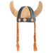 Bristol Novelty BH557 Viking Helmet Soft & Plaits Costume | 1 Piece | Multicoloured | One Size-Adult, womens, Multi-colour