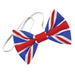 Bristol Novelty BA2890 Union Jack Bow Tie Cloth, Mens, One Size