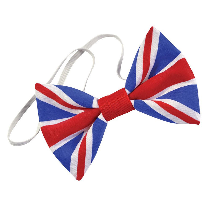 Bristol Novelty BA2890 Union Jack Bow Tie Cloth, Mens, One Size