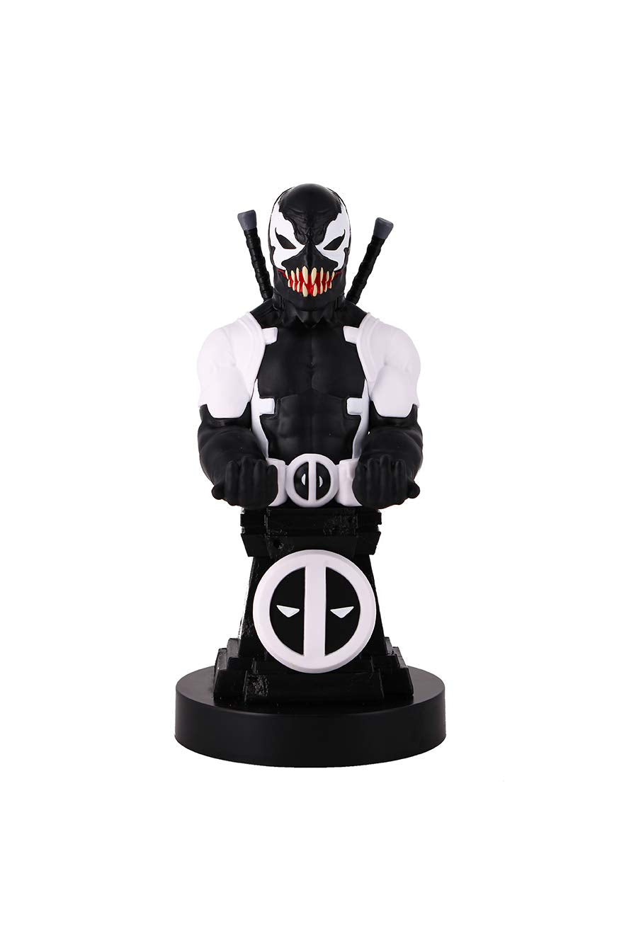 Cable Guys - Marvel Deadpool Venom Back In Black Gaming Accessories Holder & Phone Holder for Most Controller (Xbox, Play Station, Nintendo Switch) & Phones (iPhone, Samsung
