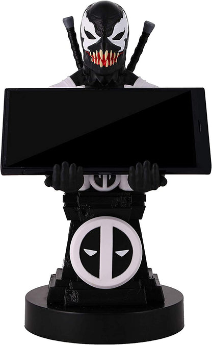 Cable Guys - Marvel Deadpool Venom Back In Black Gaming Accessories Holder & Phone Holder for Most Controller (Xbox, Play Station, Nintendo Switch) & Phones (iPhone, Samsung