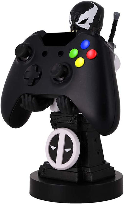 Cable Guys - Marvel Deadpool Venom Back In Black Gaming Accessories Holder & Phone Holder for Most Controller (Xbox, Play Station, Nintendo Switch) & Phones (iPhone, Samsung