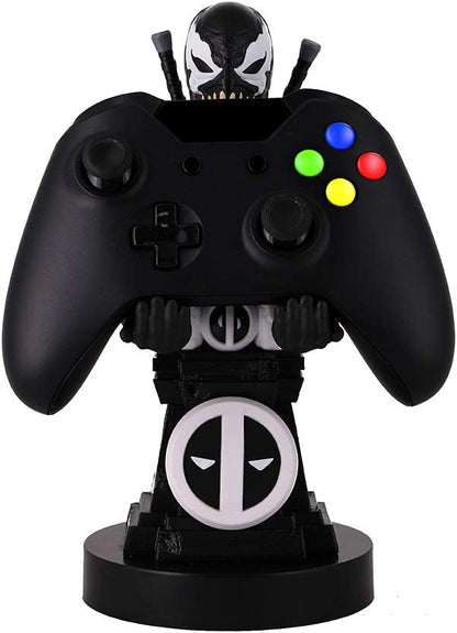 Cable Guys - Marvel Deadpool Venom Back In Black Gaming Accessories Holder & Phone Holder for Most Controller (Xbox, Play Station, Nintendo Switch) & Phones (iPhone, Samsung
