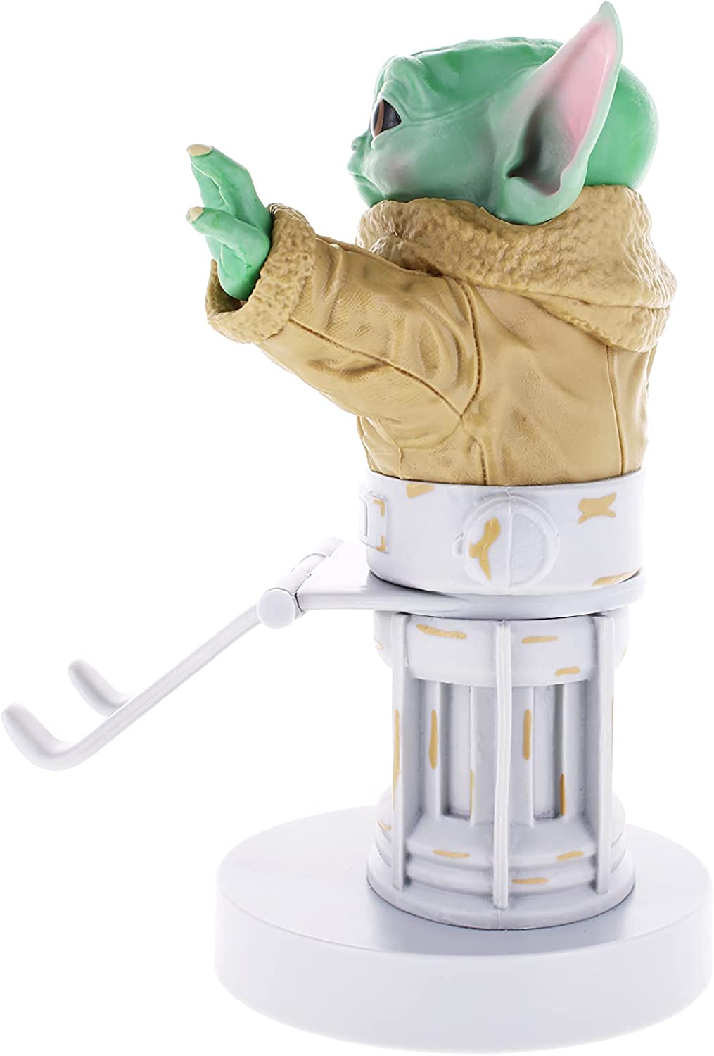Cable Guys - Star Wars Mandalorian The Child Gaming Accessories Holder & Phone Holder for Most Controller (Xbox, Play Station, Nintendo Switch) & Phone