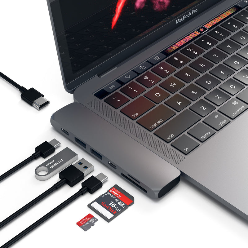 Satechi Type-C Pro Hub 4K Hdmi Sp Grey