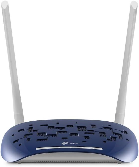 TP-Link 300 Mbps Wireless N VDSL/ADSL Modem Router, Single-Band, Broadband Speed Up To 100 Mbps, Versatile Connectivity, 4x Fast Ports, TP-Link Tether App, Easy setup (TD-W9960