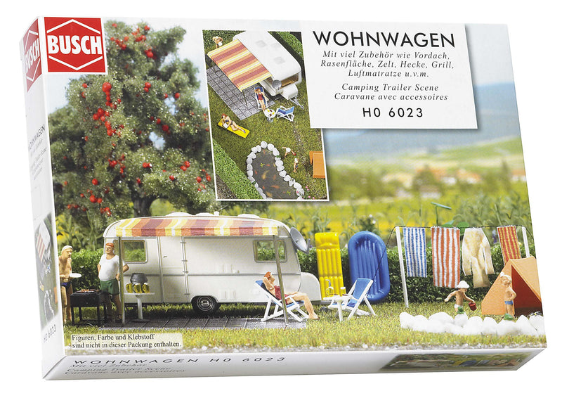 Caravan With Accessories