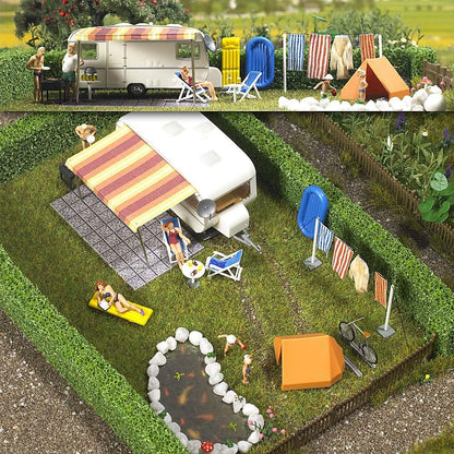 Caravan With Accessories
