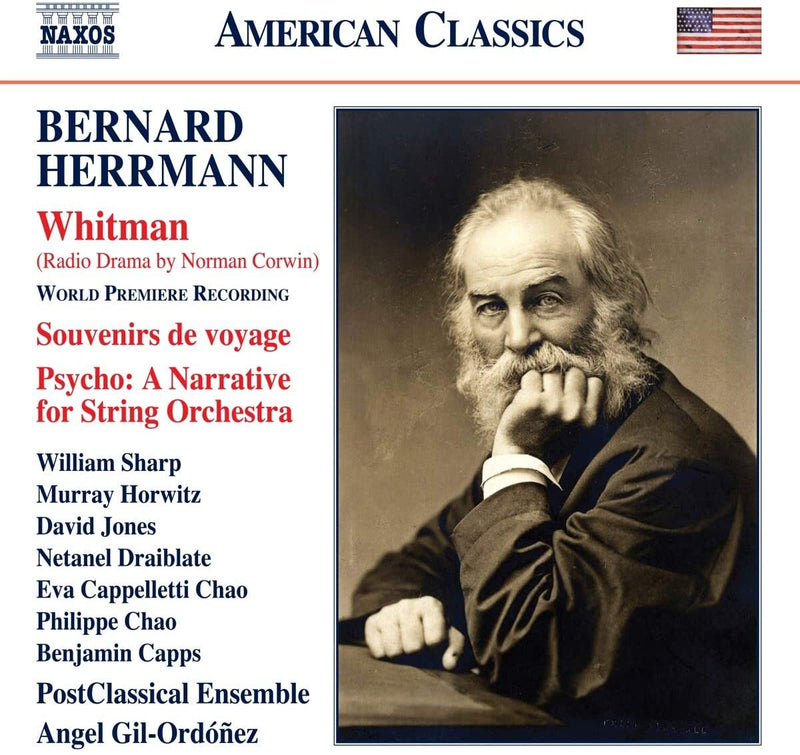 Bernard Herrmann: Whitman/Souvenirs De Voyage/Psycho...