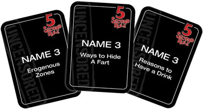 Interplay GF004 5 Second Rule Uncensored Drinking Games, Multi, 17.78 x 6.35 x 12.7 Centimeters