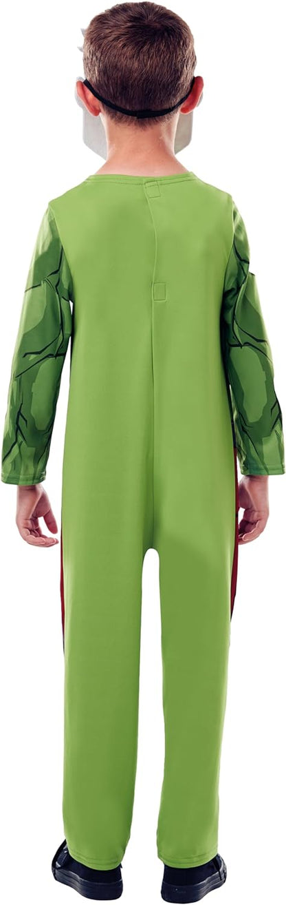 Rubie's Official Marvel Avengers Hulk Classic Childs Costume, Kids Superhero Fancy Dress