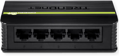 TRENDnet TE100-S5 5-Port 10/100Mbps Unmanaged Desktop Switch,White