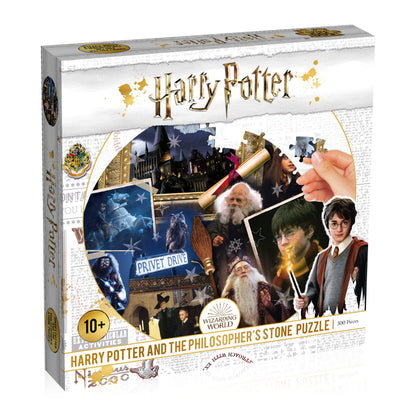 Winning Moves Games Harry Potter Puzzles Philosopher's Stone 500 Piece Jigsaw Puzzle (WM00370-ML1-6