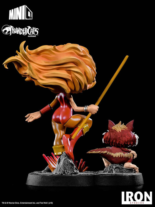 Iron Studios - Minico Heroes Thundercats Cheetara & Snarf Vinyl Statue