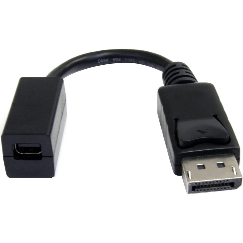 StarTech.com 6in (15cm) DisplayPort to Mini DisplayPort Cable - 4K x 2K UHD Video - DisplayPort Male to Mini DisplayPort Female Adapter Cable - DP to mDP 1.2 Monitor Extension Cable (DP2MDPMF6IN