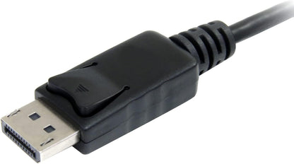 StarTech.com 6in (15cm) DisplayPort to Mini DisplayPort Cable - 4K x 2K UHD Video - DisplayPort Male to Mini DisplayPort Female Adapter Cable - DP to mDP 1.2 Monitor Extension Cable (DP2MDPMF6IN