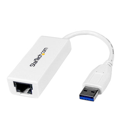 StarTech.com USB to Ethernet Adapter, USB 3.0 to 10/100/1000 Gigabit Ethernet LAN Adapter, USB to RJ45 Adapter, TAA Complaint