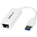 StarTech.com USB to Ethernet Adapter, USB 3.0 to 10/100/1000 Gigabit Ethernet LAN Adapter, USB to RJ45 Adapter, TAA Complaint
