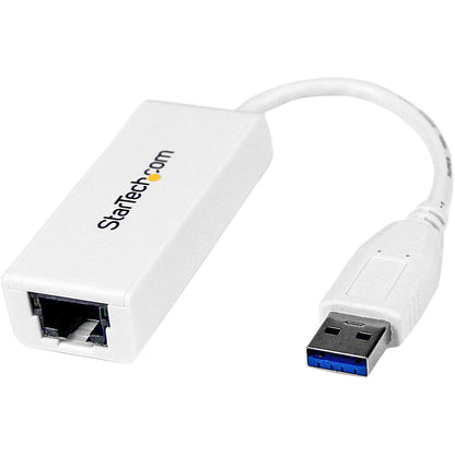 StarTech.com USB to Ethernet Adapter, USB 3.0 to 10/100/1000 Gigabit Ethernet LAN Adapter, USB to RJ45 Adapter, TAA Complaint