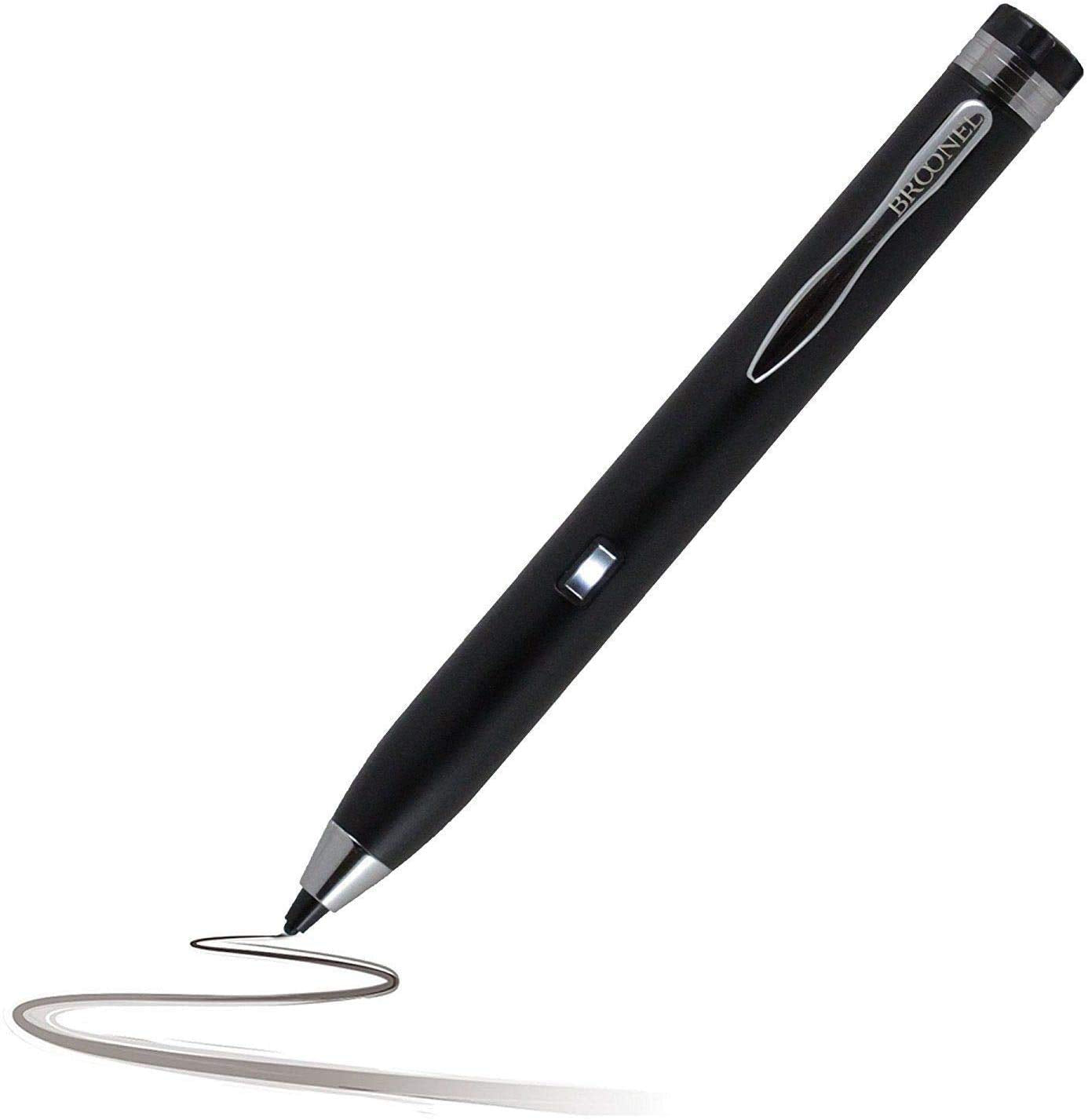 Broonel Black Mini Fine Point Digital Active Stylus Pen - Compatible With The Lenovo ThinkPad L14 14" Laptop