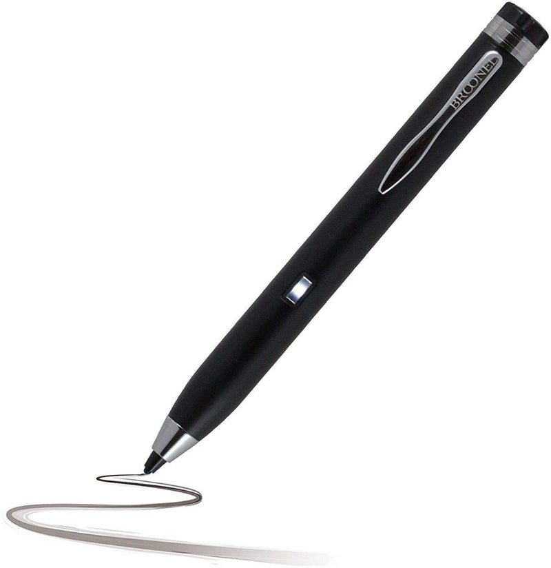 Broonel Black Mini Fine Point Digital Active Stylus Pen - Compatible With The Lenovo ThinkPad L14 14" Laptop