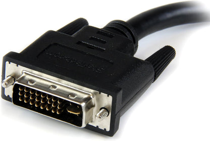 StarTech.com 8in DVI to VGA Cable Adapter - DVI-I Male to VGA Female Dongle Adapter (DVIVGAMF8IN