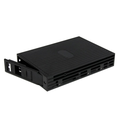 StarTech.com 2.5in SATA/SAS SSD/HDD to 3.5in SATA Hard Drive Converter - Storage bay adapter - 3.5" to 2.5" - black (25SATSAS35