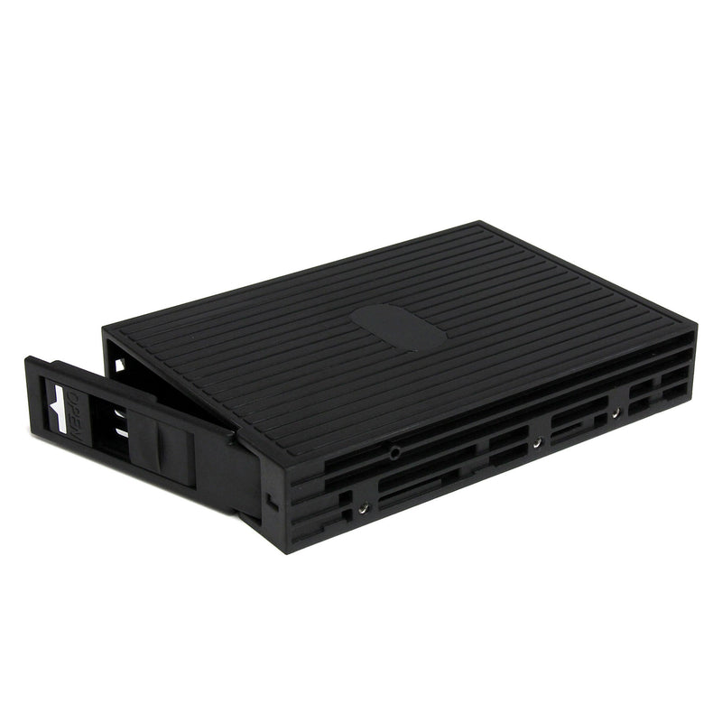 StarTech.com 2.5in SATA/SAS SSD/HDD to 3.5in SATA Hard Drive Converter - Storage bay adapter - 3.5" to 2.5" - black (25SATSAS35