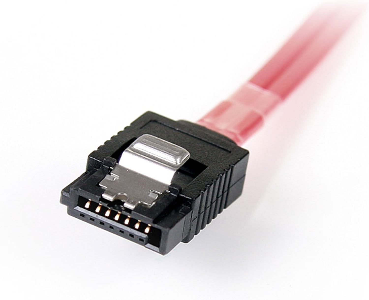 StarTech.com Cable Adaptador de 50cm Mini SAS Serial Attached SCSI SFF 8087 mSAS iSAS Interno a 4x SATA Cierre Latching Pestillo - Rojo